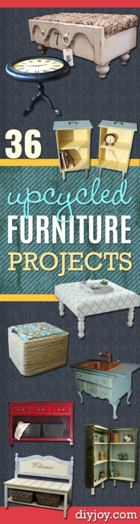 DIY furniture upcycling projects cheap visual guide