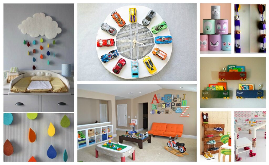 DIY home decor projects for kids rooms budget diagram