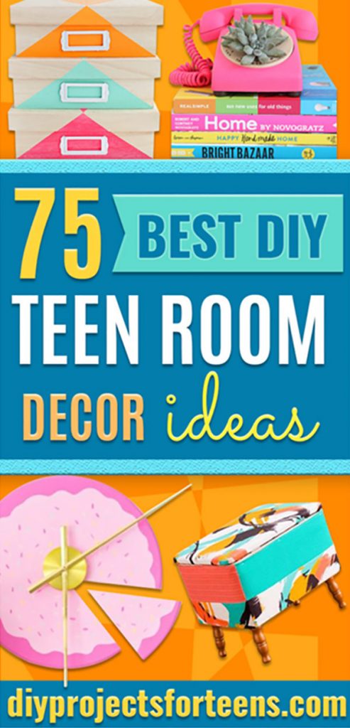 DIY home decor projects for teens on a budget illustration