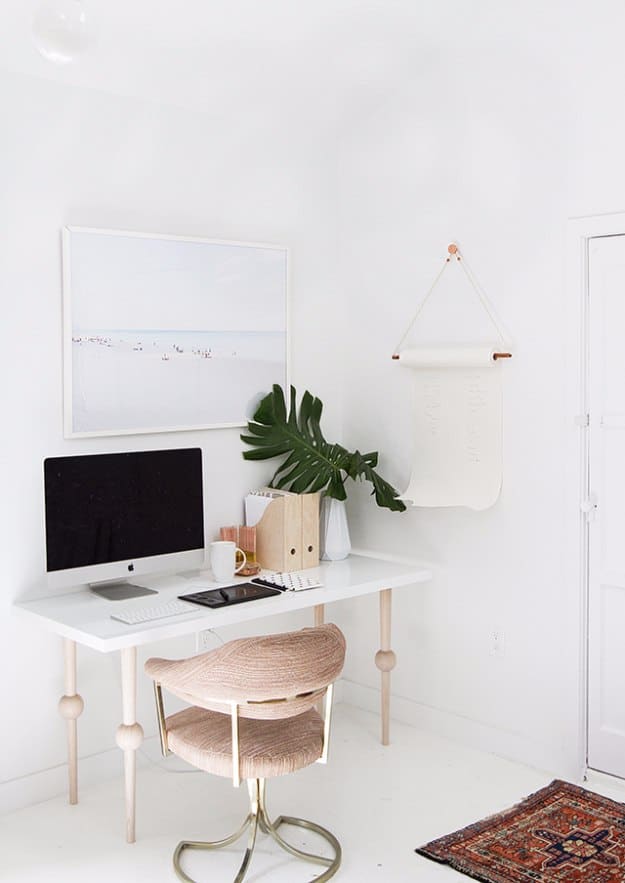 DIY home office decor ideas under $20 example