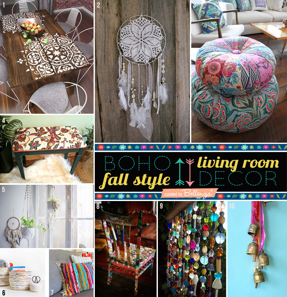 boho DIY home decor projects under $50 illustration