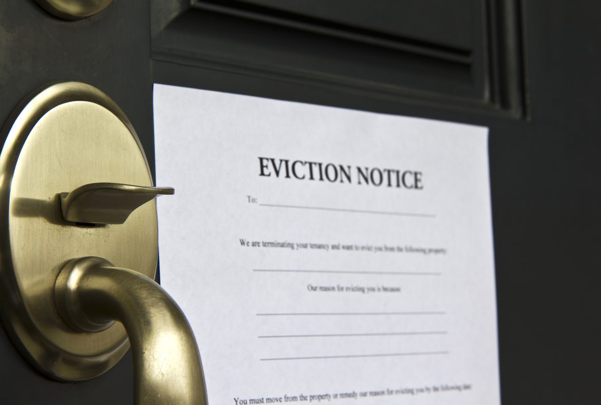 can a landlord evict you illustration