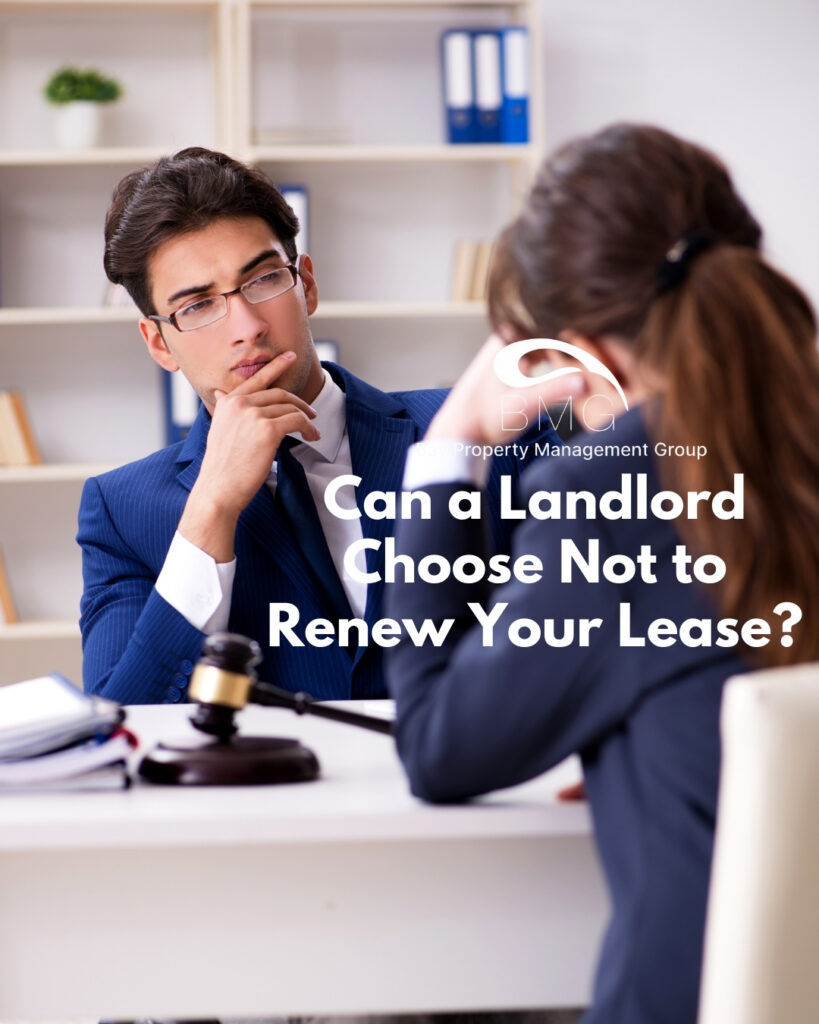can a landlord not renew a lease illustration