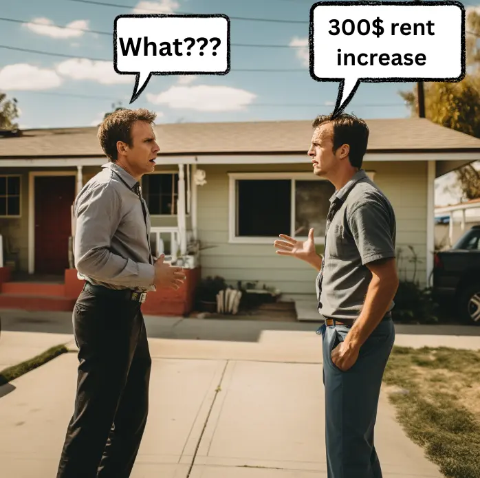 can my landlord raise my rent $300 dollars illustration