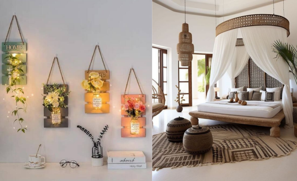 cheap DIY bedroom decor ideas for renters visual guide
