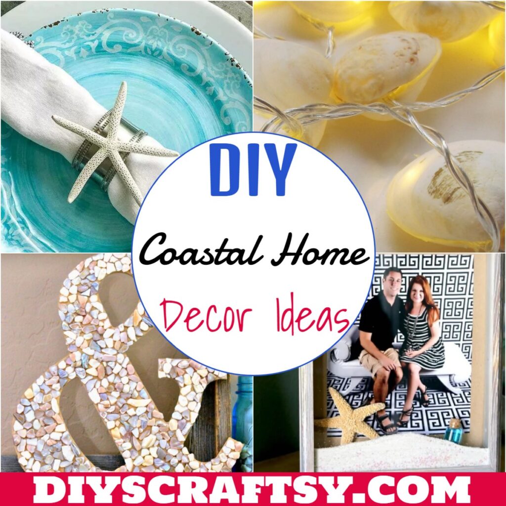 coastal DIY decor projects for a budget visual guide
