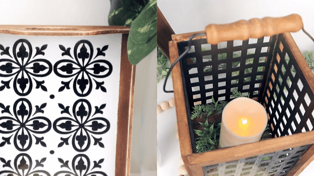 easy DIY home decor projects with dollar tree items diagram