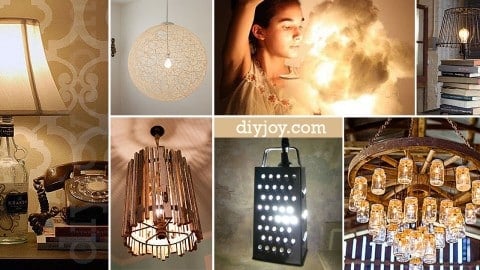 easy DIY lighting projects for home decor example