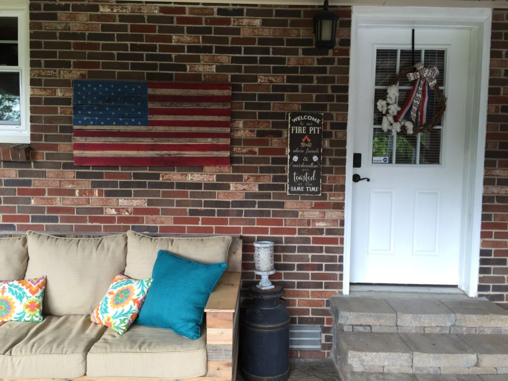 frugal DIY outdoor patio decor projects example