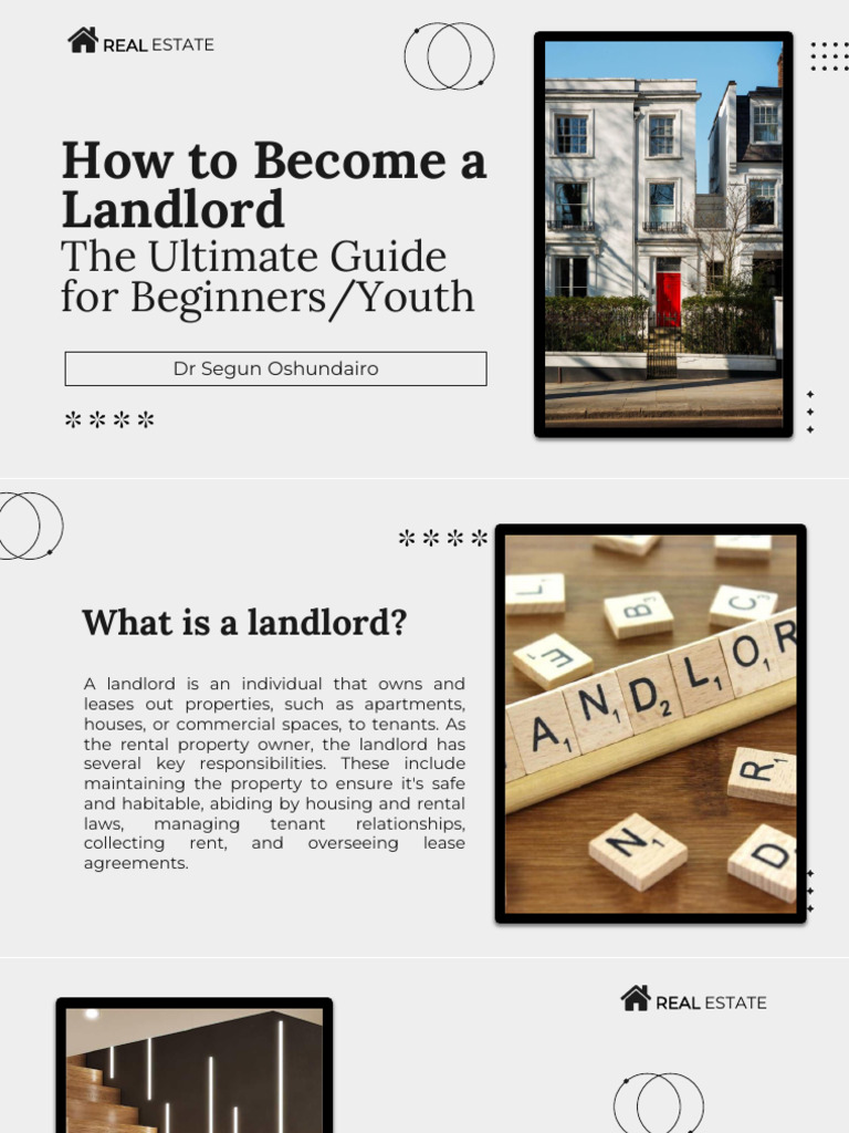 how to become a landlord with no money illustration