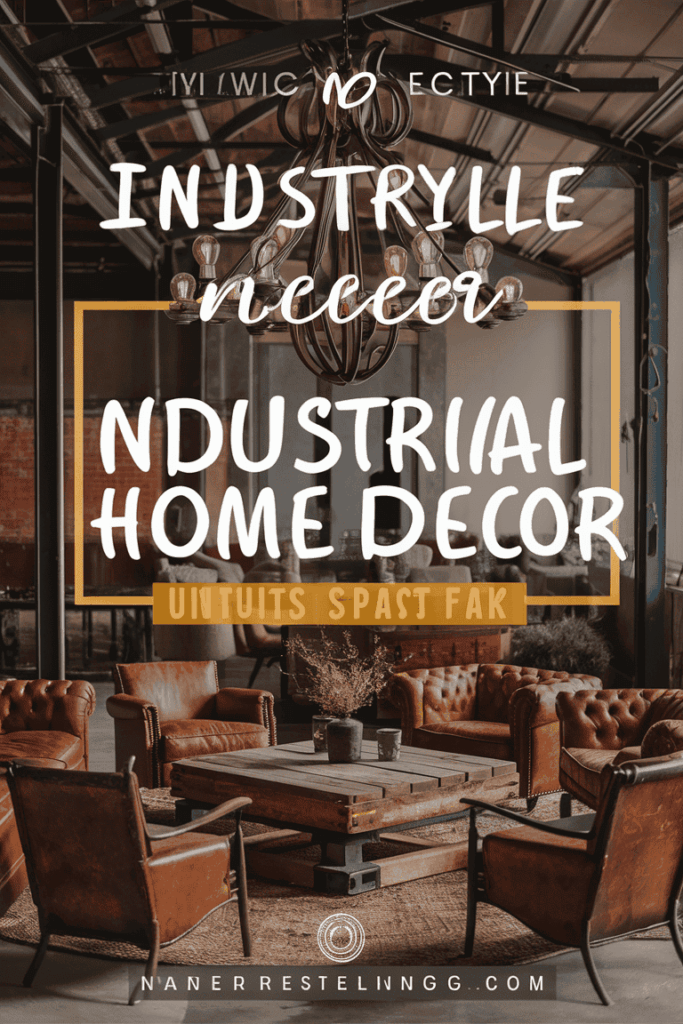 industrial style DIY home decor for less example