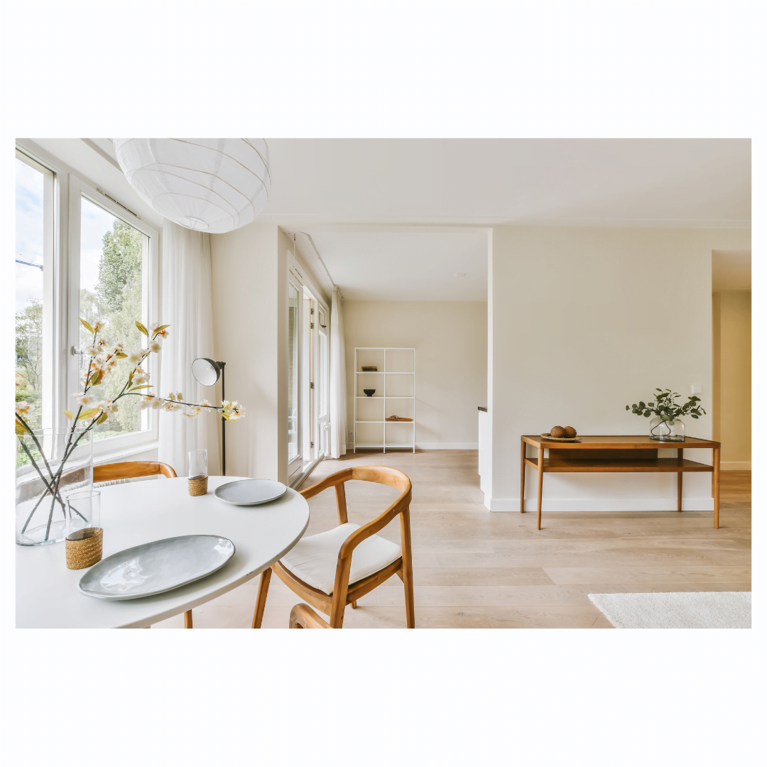 modern minimalist DIY home decor on a budget illustration