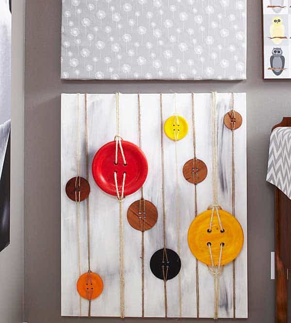 quick DIY wall decor projects for cheap example