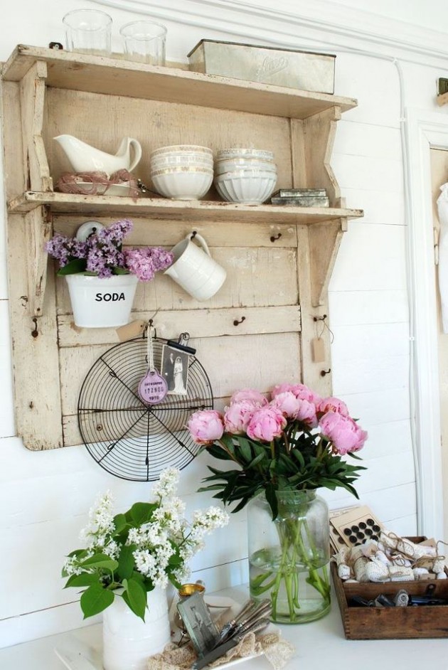 shabby chic DIY home decor ideas cheap example