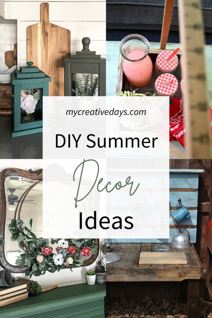 summer DIY home decor ideas cheap example