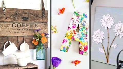 weekend DIY home decor projects for cheap illustration