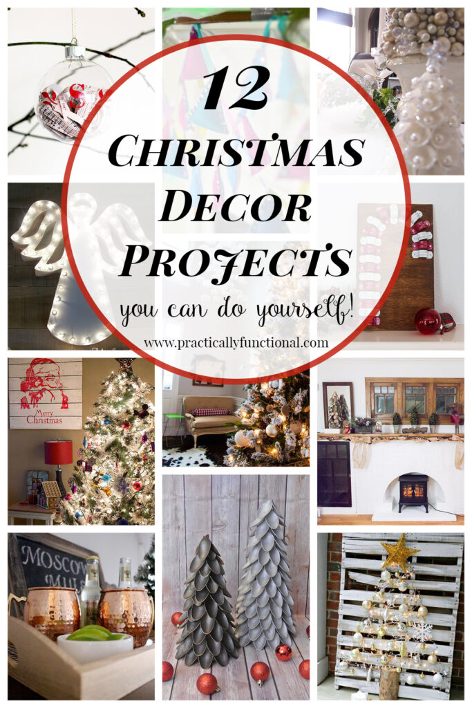 Christmas home decor DIY projects example
