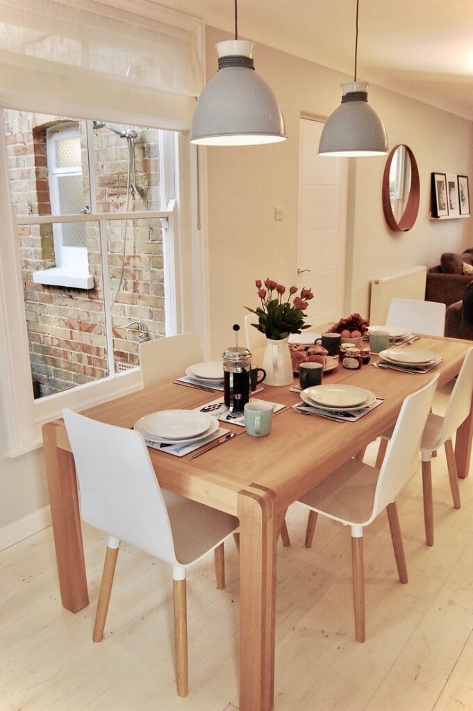 Scandinavian dining room decor tips example