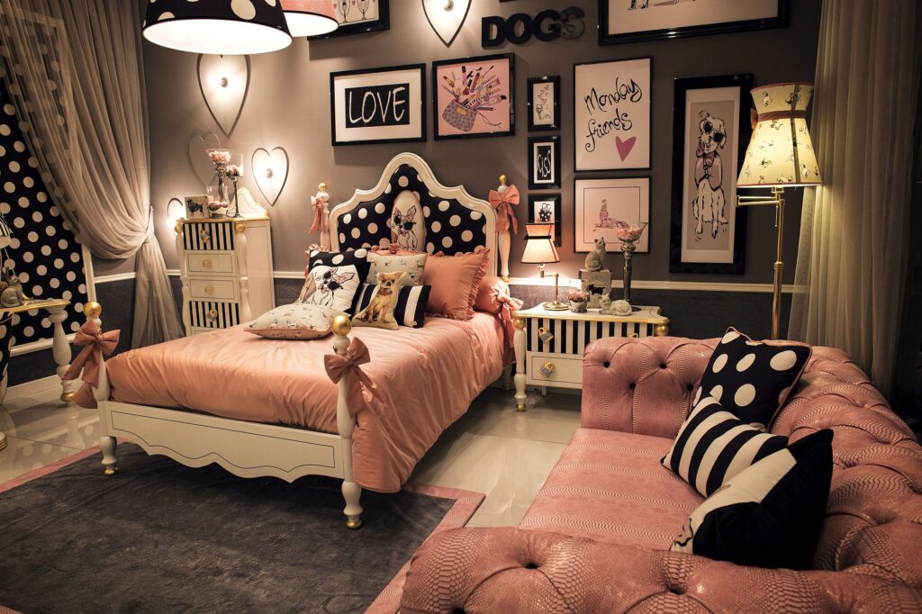 bedroom decor for young women example