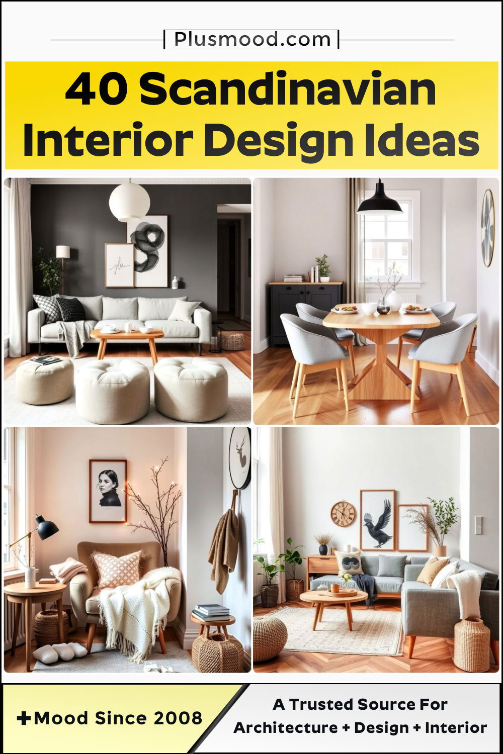 how to create affordable scandinavian interior design illustration