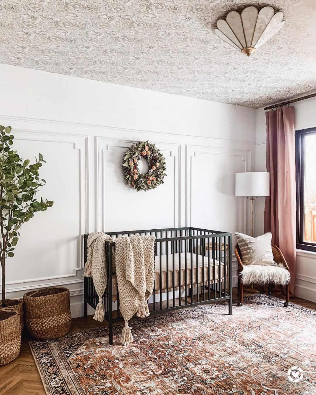 nursery room decor gender neutral illustration