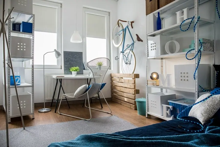unique wall decor for small apartments illustration
